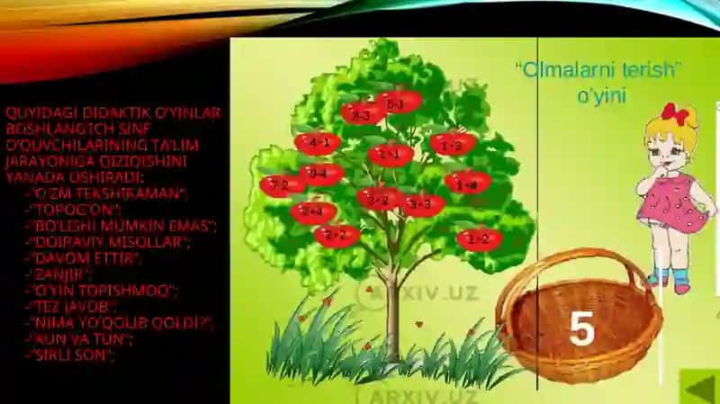 Boshlang'ich Sinf Matematika Darslarida Pedagogik Texnologiyalardan Foydalanish Metodikasi 4