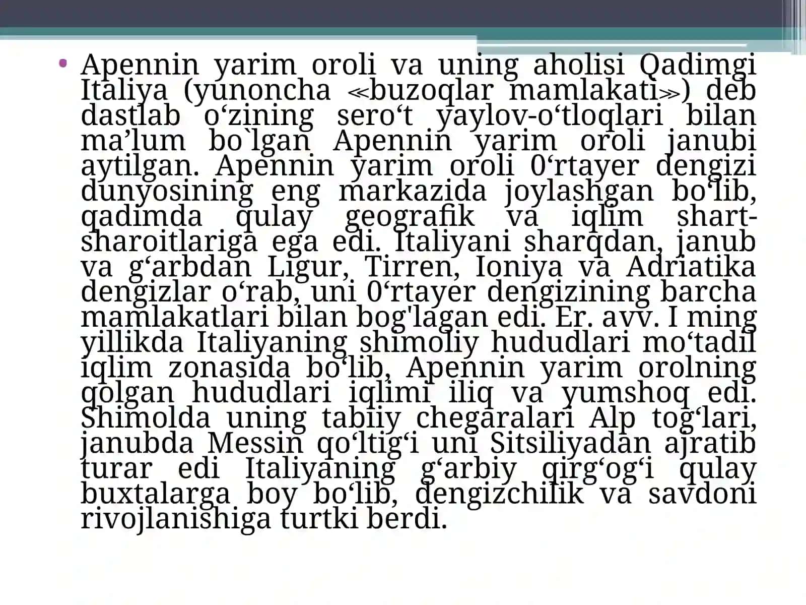 Rim tarixiga kirish 4