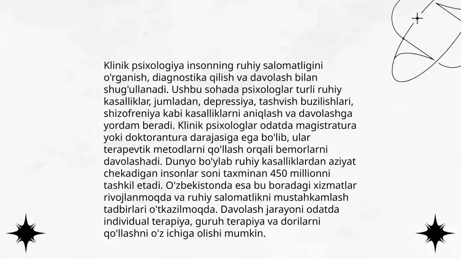 Hozirgi zamon psixologiyasining tarmoqlari 4
