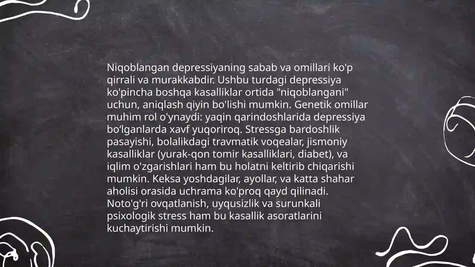 Niqoblangan depressiya 4