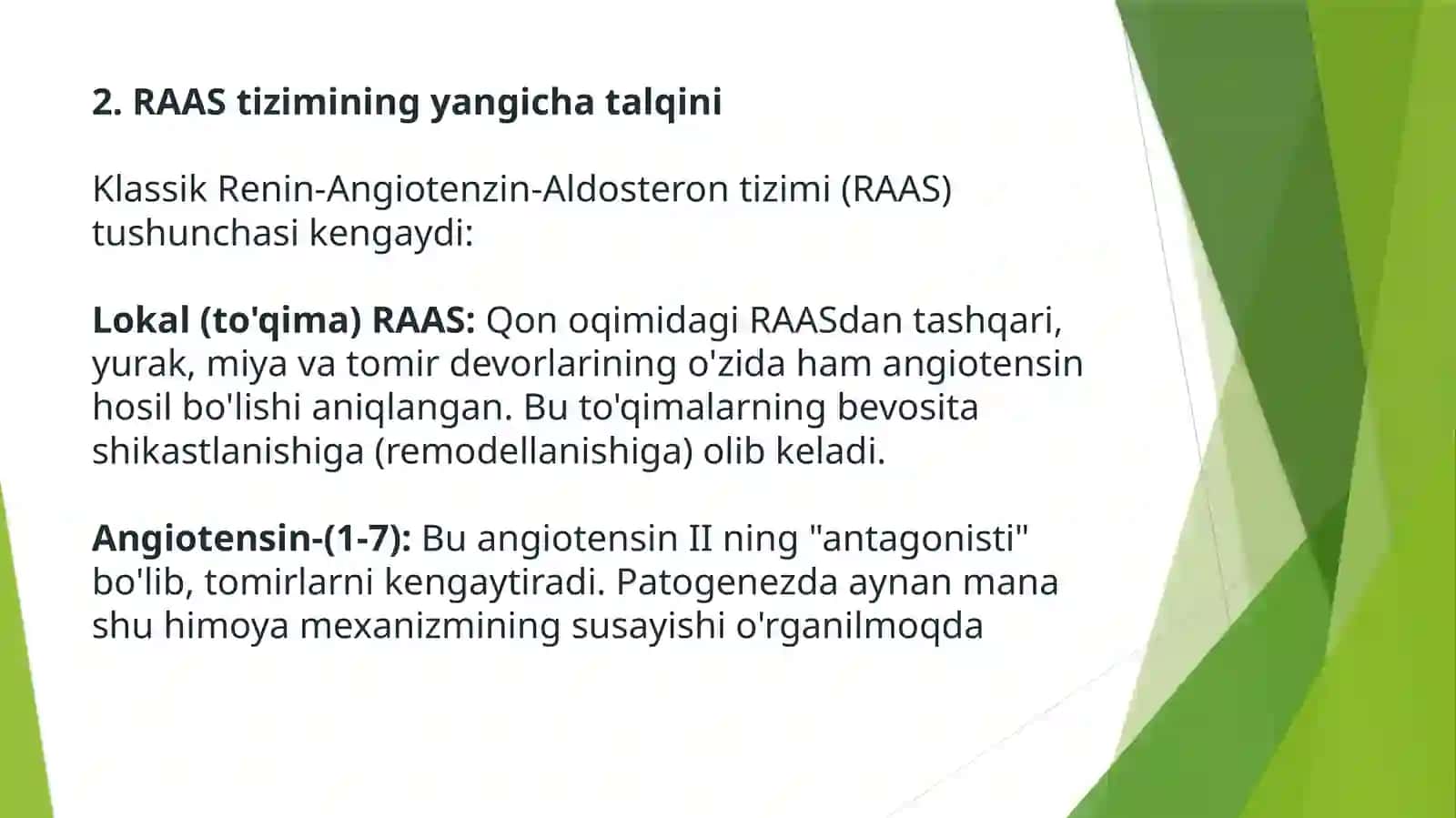 Essensial gipertoniya patogenezingning zamonaviy aspektlari 4