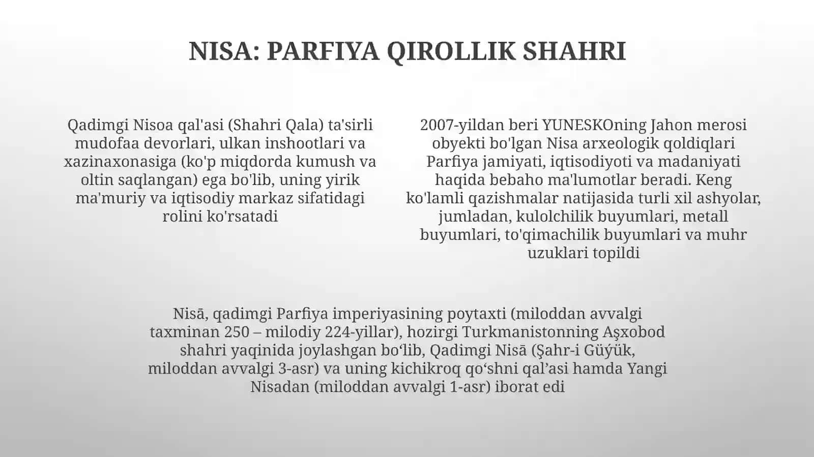 Janubiy-g'arbiy Turkmaniston arxeologik yodgorliklari 4