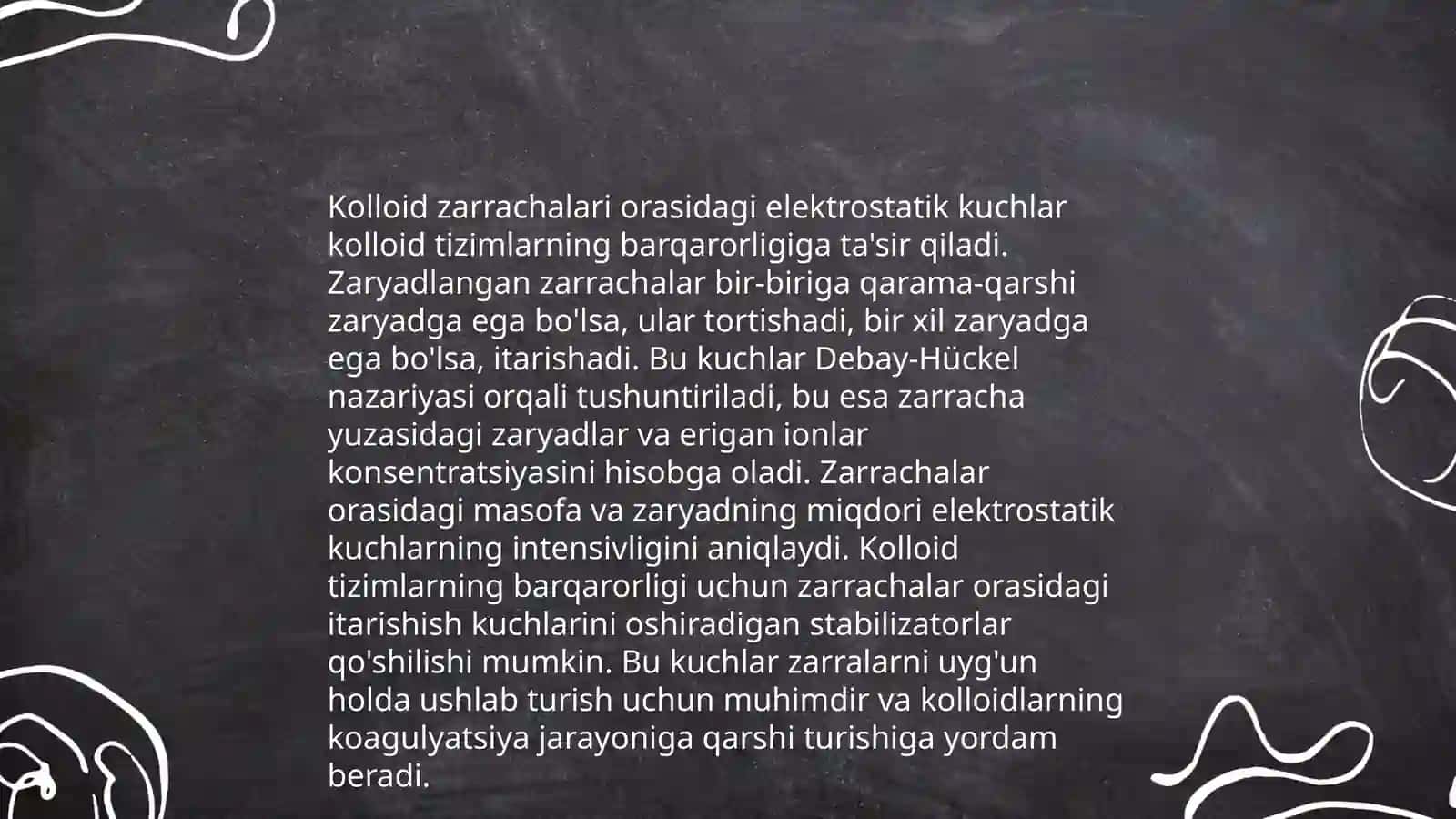 SAM larning kolloid sistemalarni koagullanishiga turgʻunligiga ta'siri 4