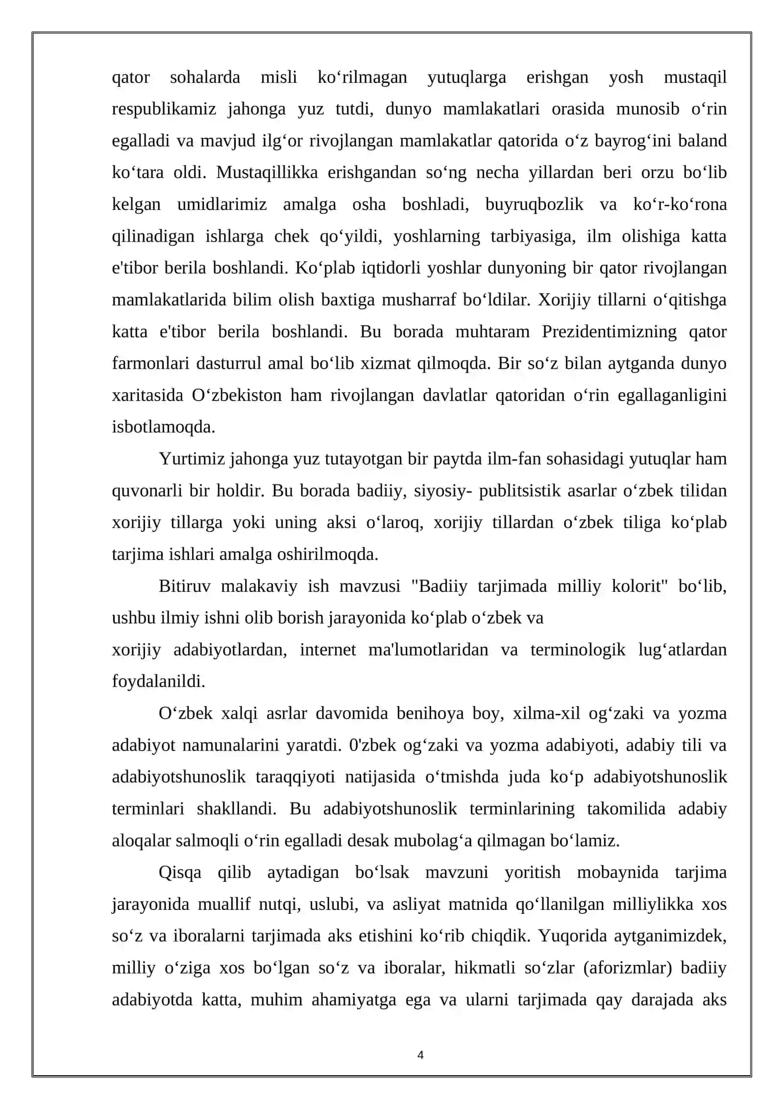 Badiiy tarjimada milliy kolorit 4