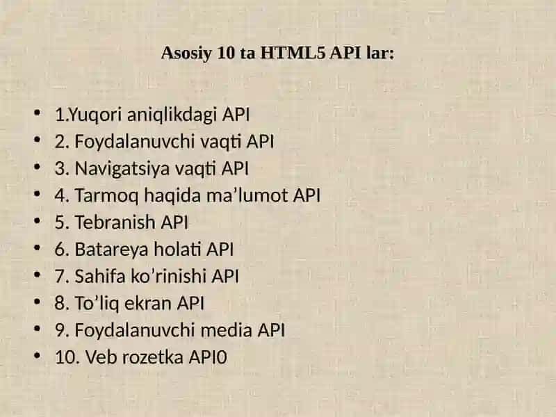 WEB DASTURLASHGA KIRISH FANIDAN MUSTAQIL ISHI 4
