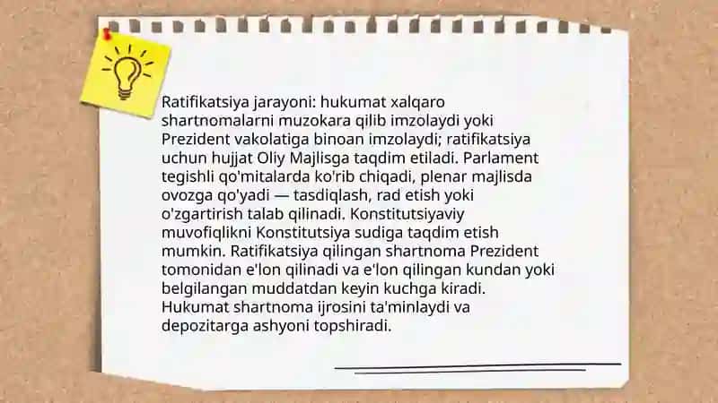 Korrupsiyaga qarshi kurash bo’yicha xalqaro qonunlar va qarorlarning O’zbekistonda ratifikatsiya qilishning ahamiyati 4