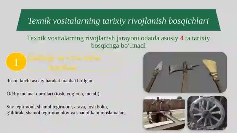 Texnikvositalarning rivojlanish tendensiyalari 4