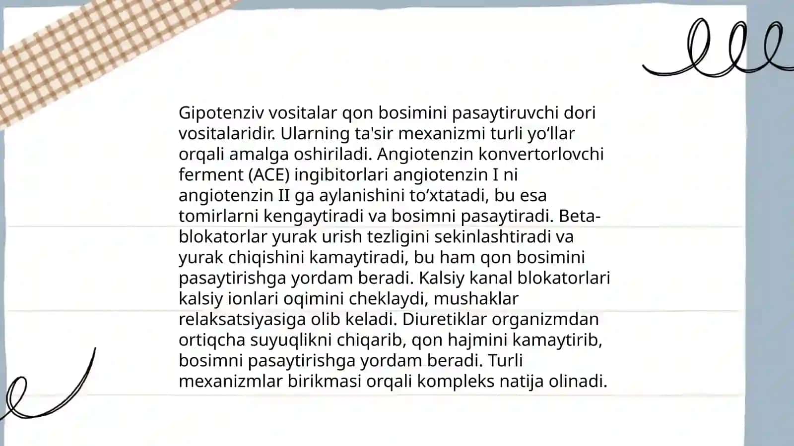 Gipotenziv vositalar 4