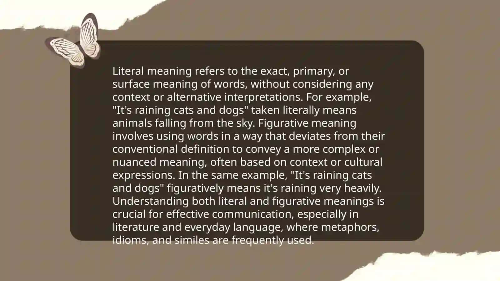 Translating idioms 4