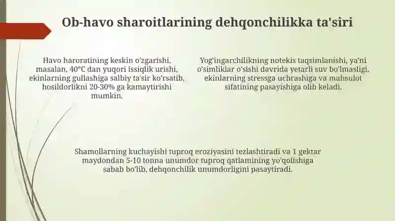 Yomg'irli hududlar ob-havosining tahlili 4