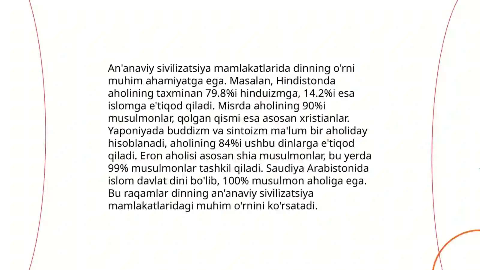 Yangi davrda an'anaviy svilizatsiya mamlakatlari 4