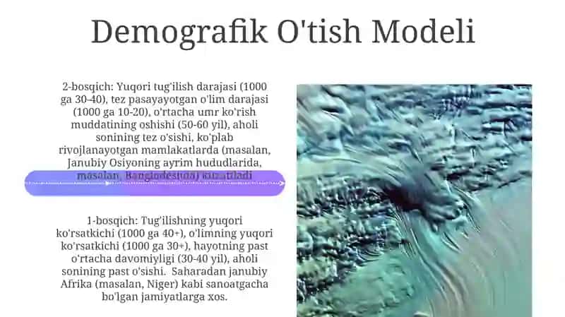 Aholi geografiyasi dinamikasi davriy o'zgarish xususiyatlari 4