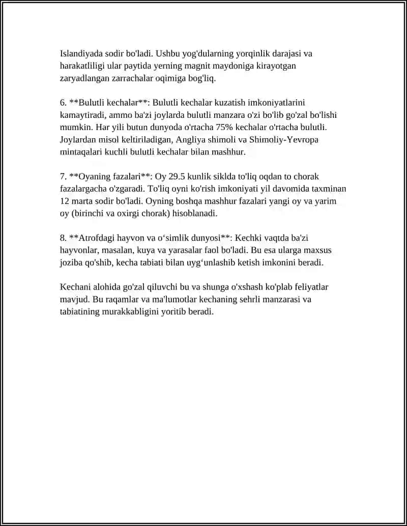 KECHA VA KUNDUZ ASARIDAN OLGAN TAASSUROTLARIM 4