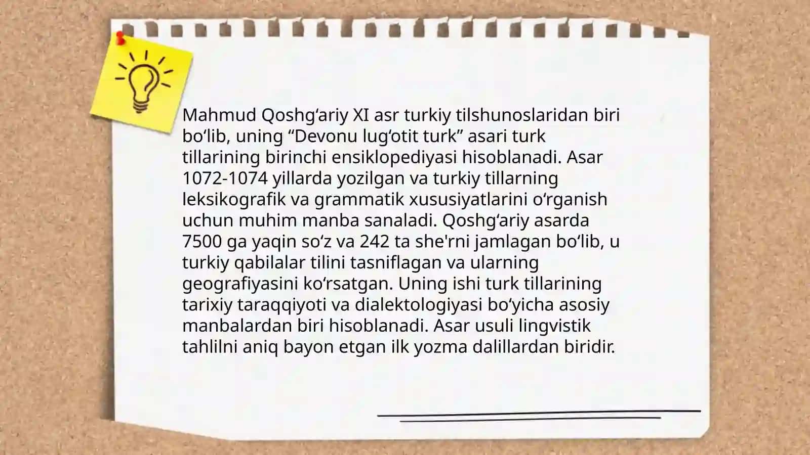"Devon i lug'ati turk" asarining adabiy qimmati 4