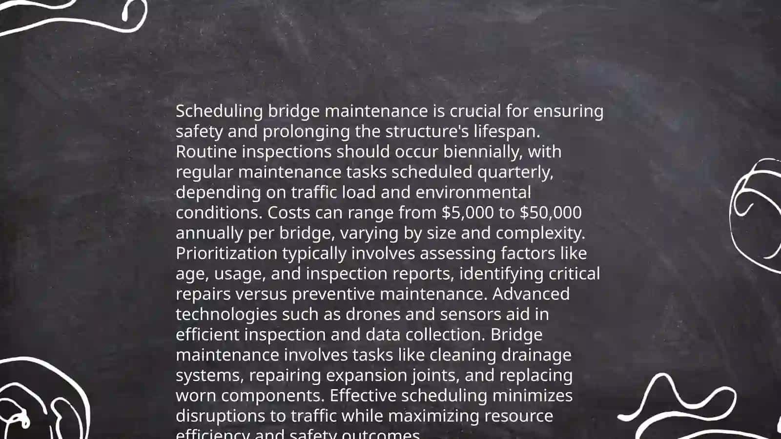 Schedules bridges 4