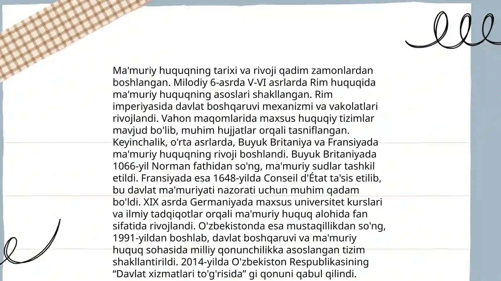 Davlat boshqaruvida mamuriy huquqning ahamiyati va salohiyati 4