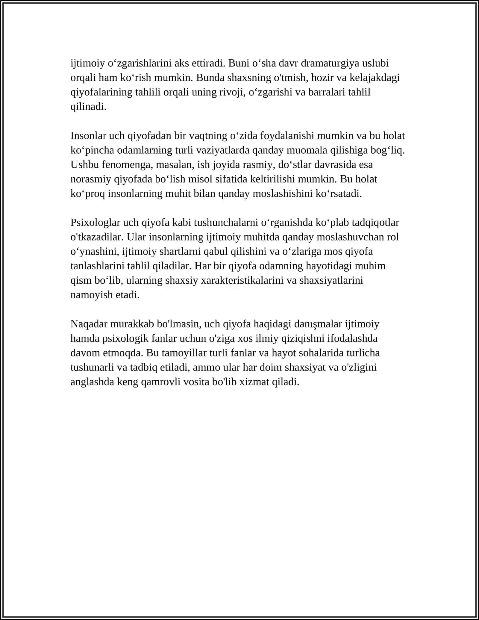 XRISTIANLIK TA'LIMOTIDA YAKKA XUDONING UCH QIYOFASI HAQIDAGI TA'LIMOT 4