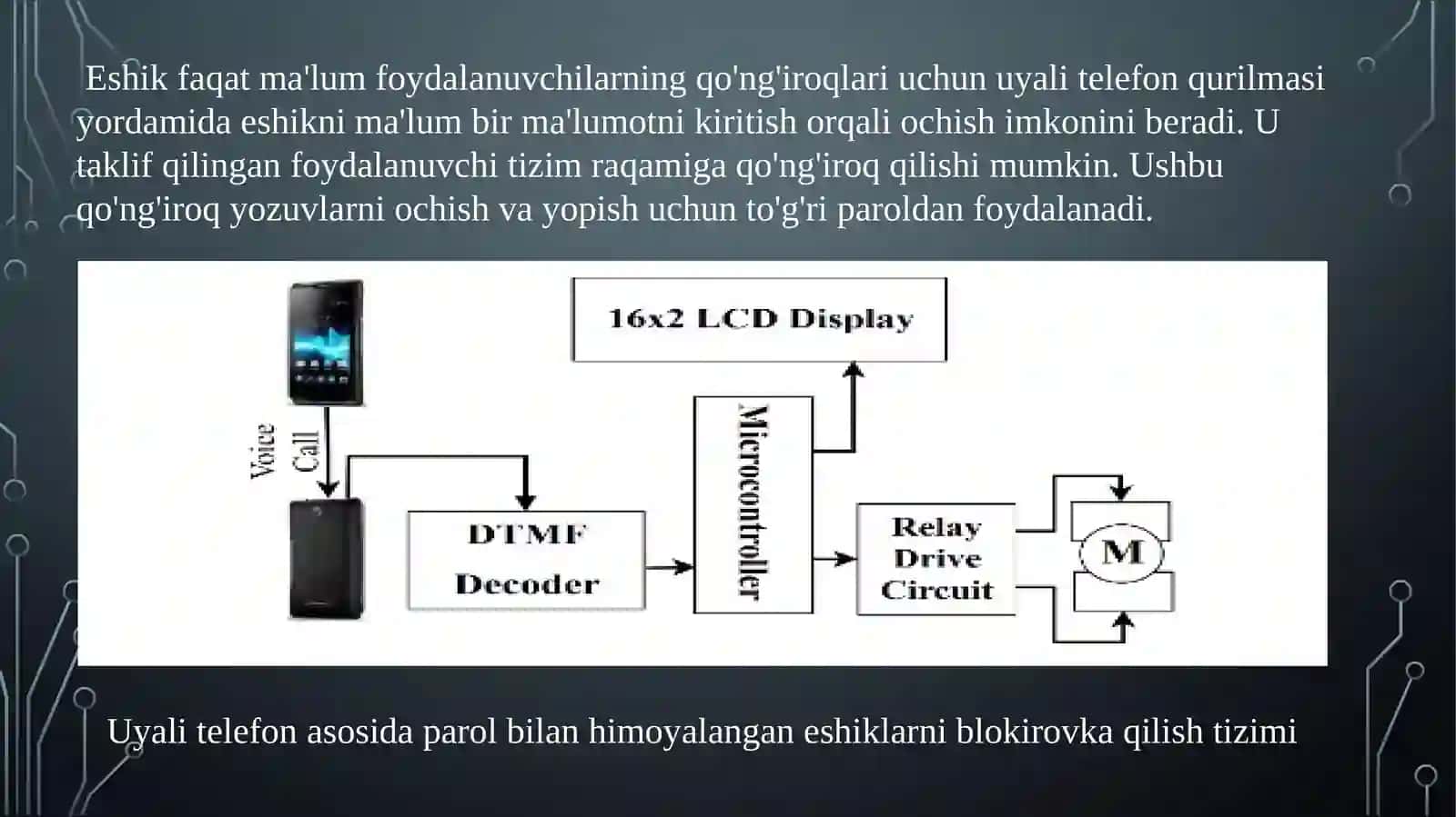 Bank Eshikini Avtomatlashtirish Dasturi Va Loyhasini Yaratish 4