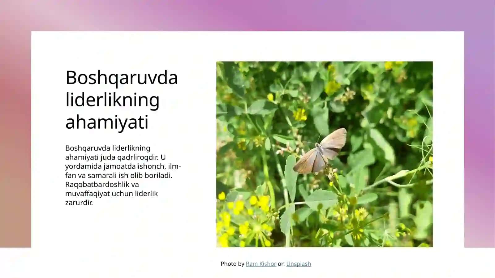 Boshqaruv faoliyatining elementlari va ulardan boshqaruv jarayonida samarali foydalanish 4
