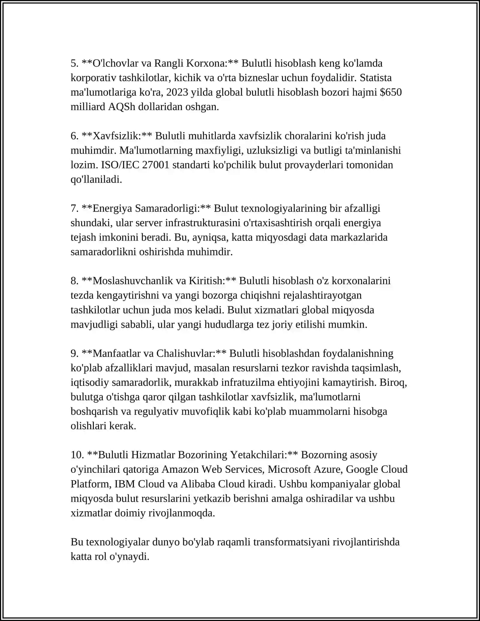 RAQAMLI IQTISODIYOTNING ASOSIY TEXNOLOGIYALARI 4