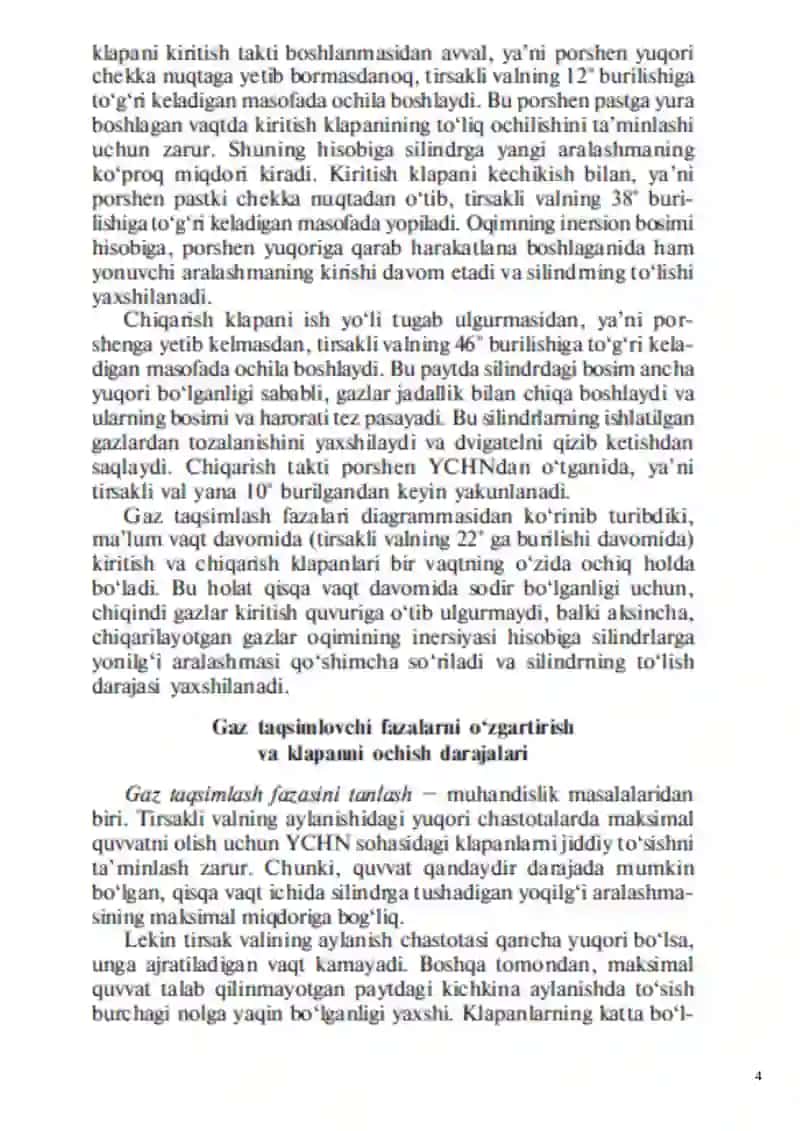 Traktor-kombayn shassilari tuzilishi va texnik xizmat ko’rsatish fаnidan o'quv mashg'ulotida ta'lim texnologiyasi modeli 4