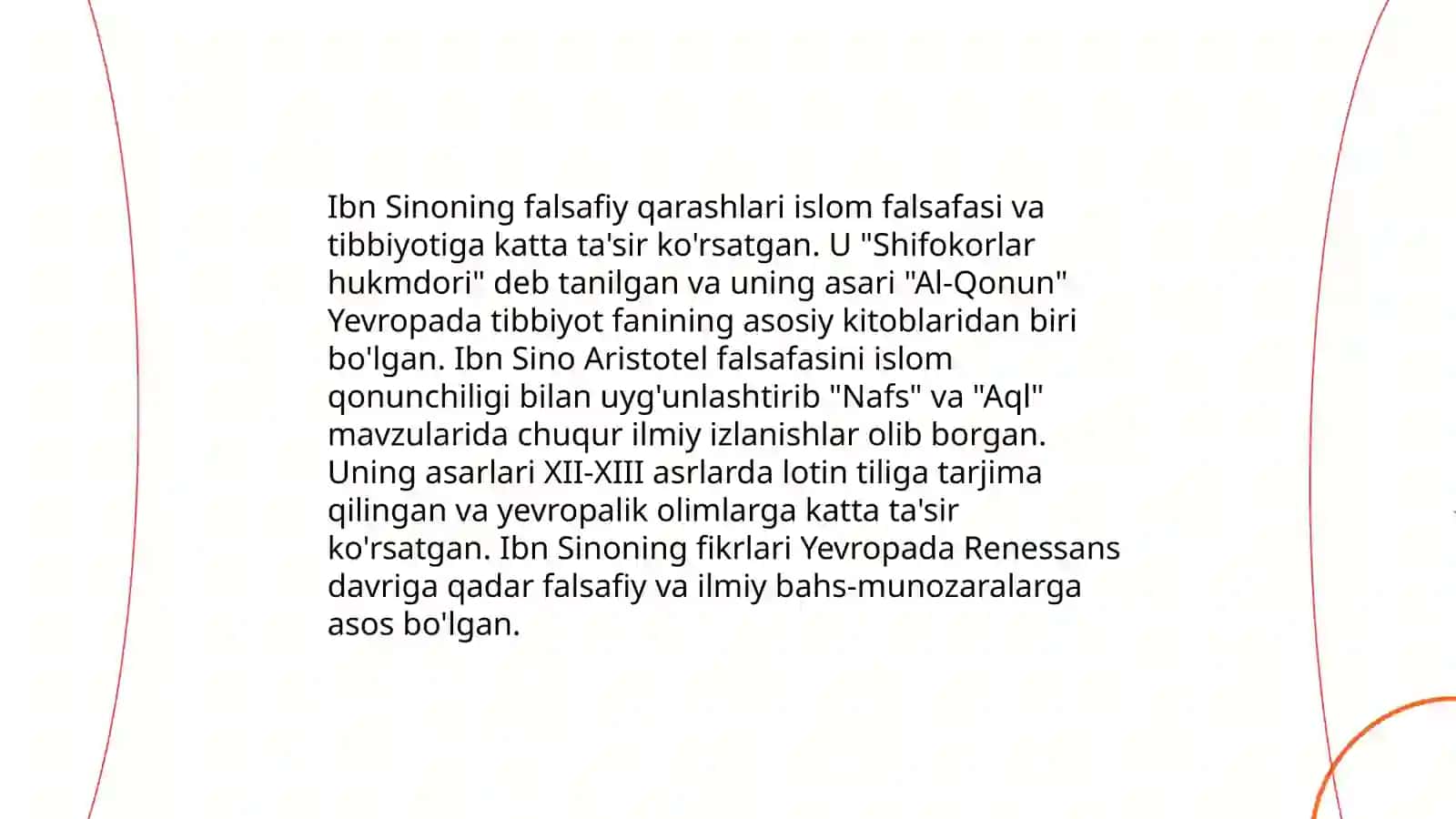 Ibn Sino va Yevropa ilmiy merosi 4