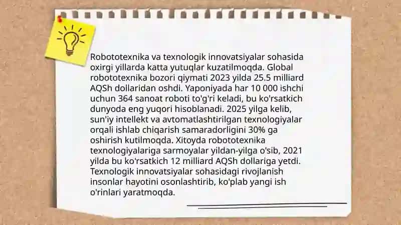 Zamonaviy to'garaklarni tashkil etish 4