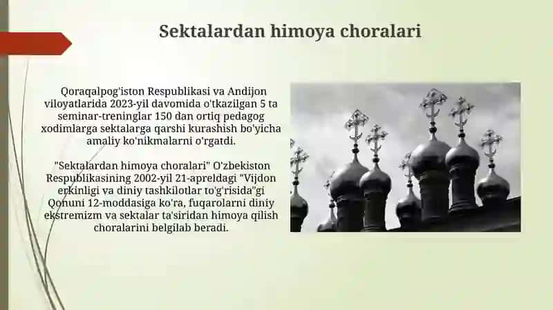 Zamonaviy Diniy Sektlar 4