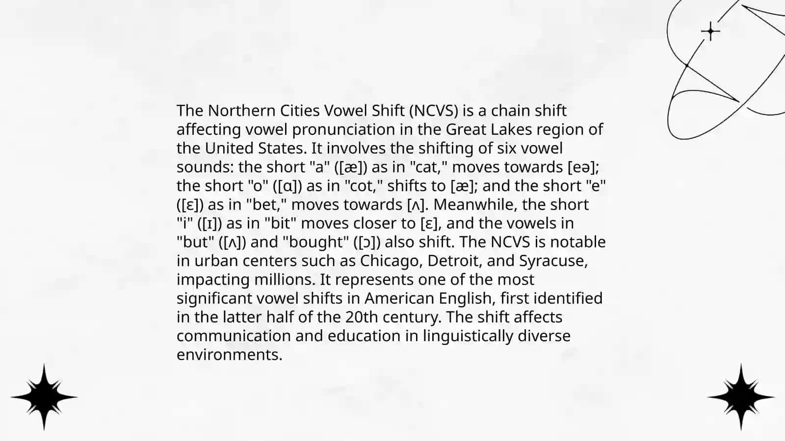 Discussing Phonological trends in the USA 4