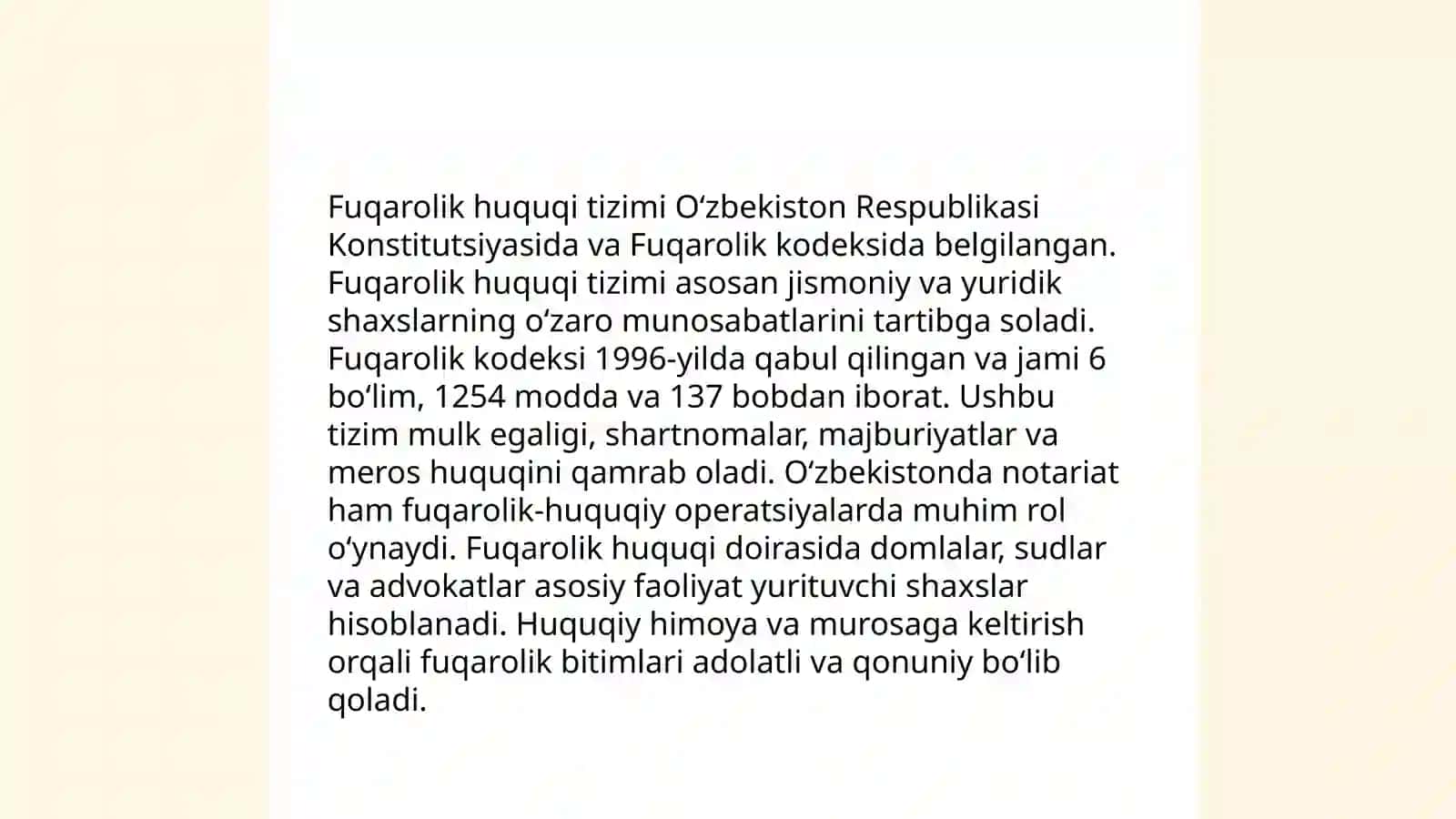 Hozirgi zamonning asosiy huquq tizimi va oilalari 4