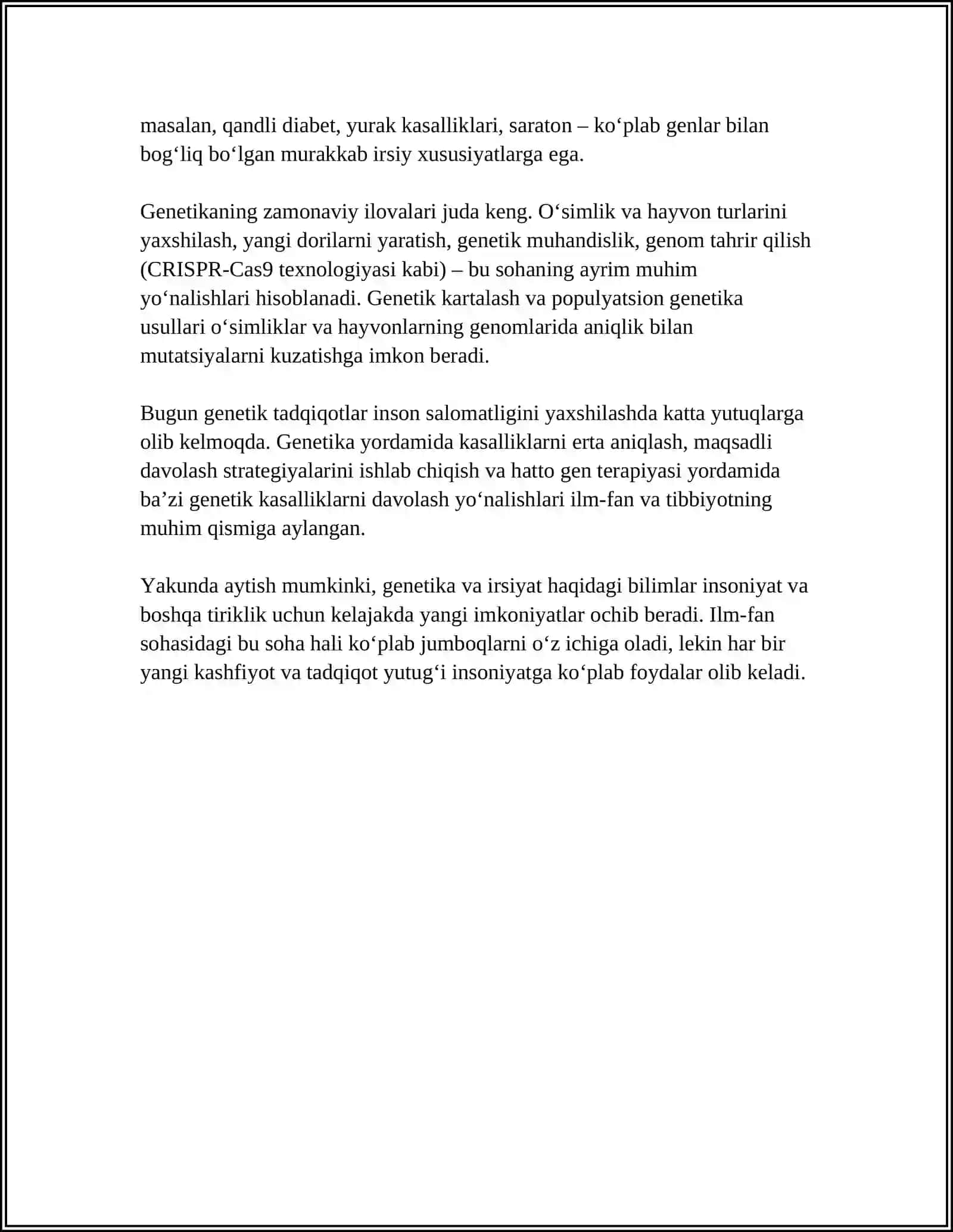 BIOLOGIYADAN MASHG'ULOTLARNI INTERAKTIV TEXNALOGIYALAR ASOSIDA LOYIHALASHTIRISH 4