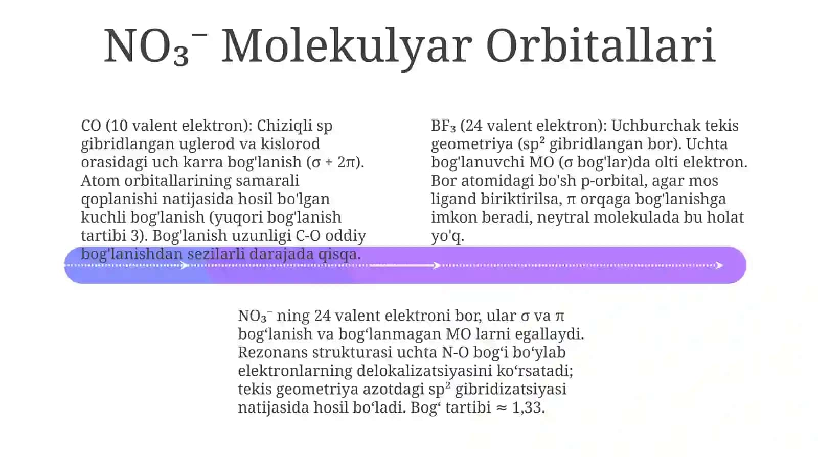 CO,CO2,BF3,NO3-molekulalariningtuzilishinimolekulyarorbitallarusulibilantushuntirish 4