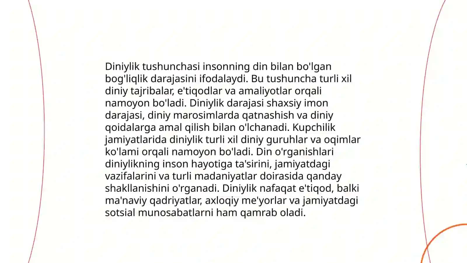 Dunyoviylik va diniylik 4