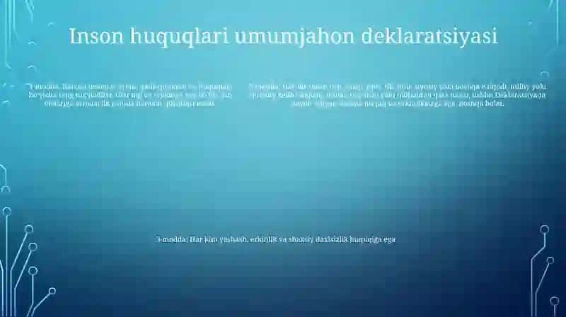 BMT Va Inson Huquqlari 4