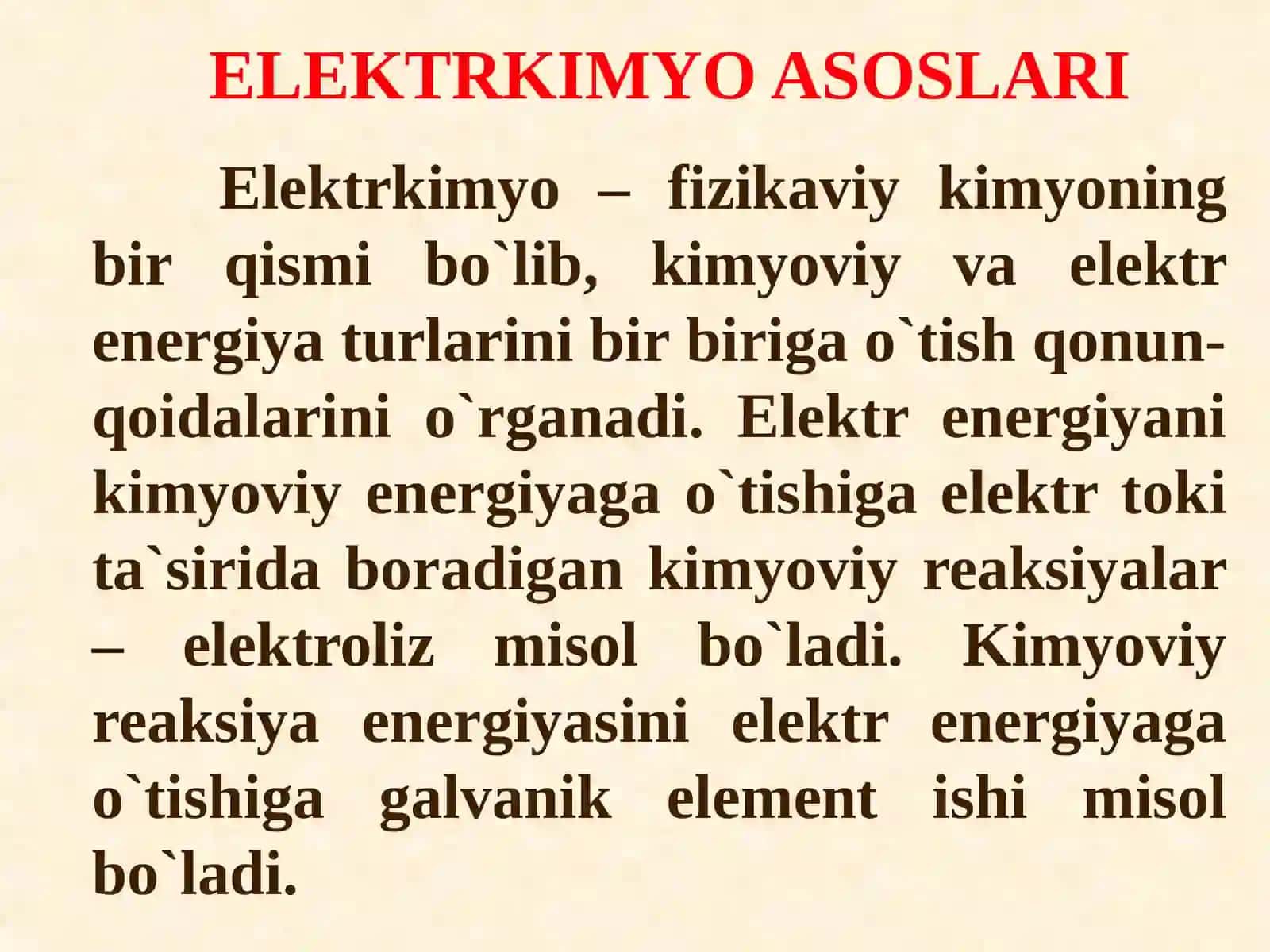 Elektrod potensiallar hosil bo’lishi. Elektrodlar. Redoks potensial 4