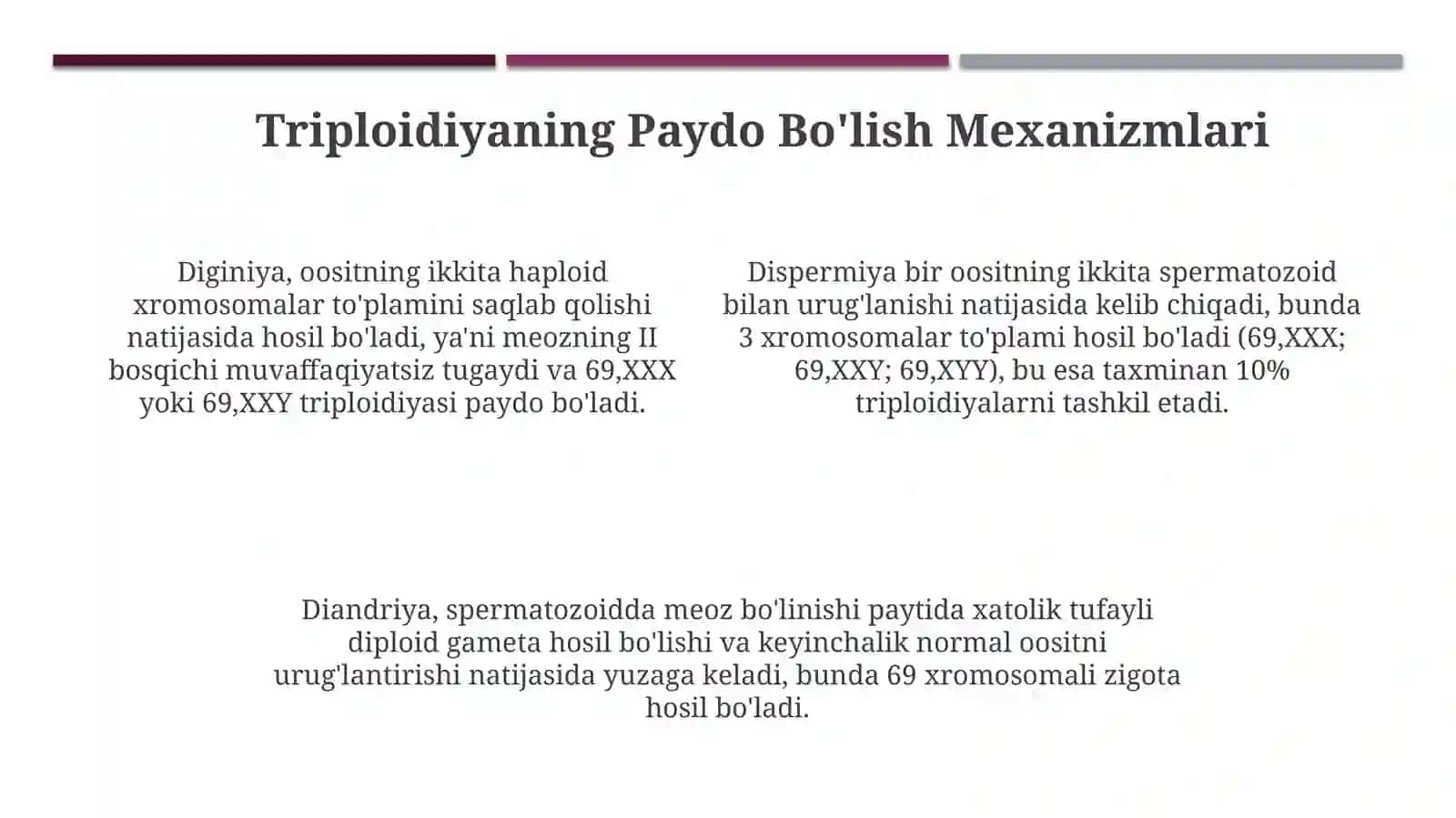 Triploidiya: Ta'rif va Asosiy Tushunchalar 4