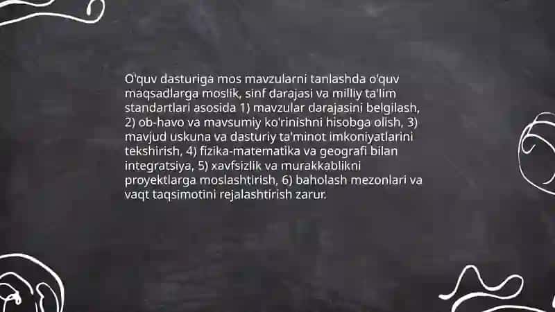 Astronomik kuzatuvlar va simulyatsiyalarni dars jarayoniga integratsiyalash 4