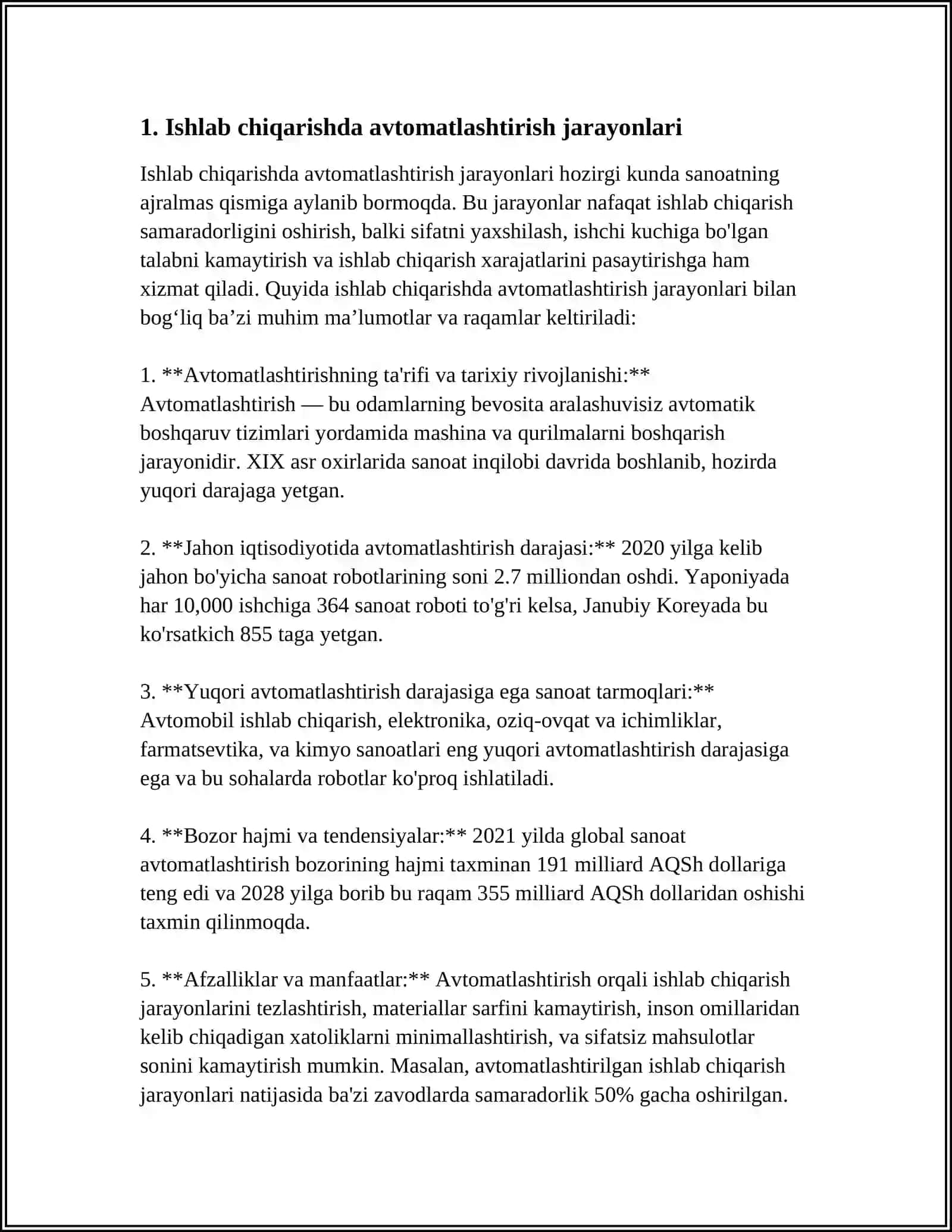 ISHLAB CHIQARISHNI MODERNIZATSIYALASH DIVERSIFIKATSIYA 4