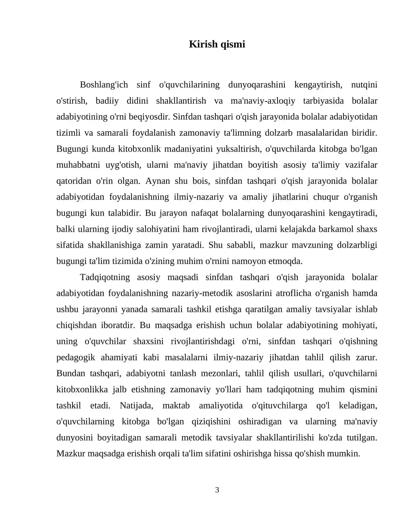 Sinfdan tashqari o'qish jarayonida bolalar adabiyotidan foydalanish 4