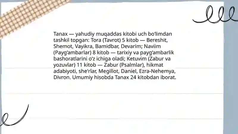 Yaxudiylik ta'limoti va muqaddas kitobi 4