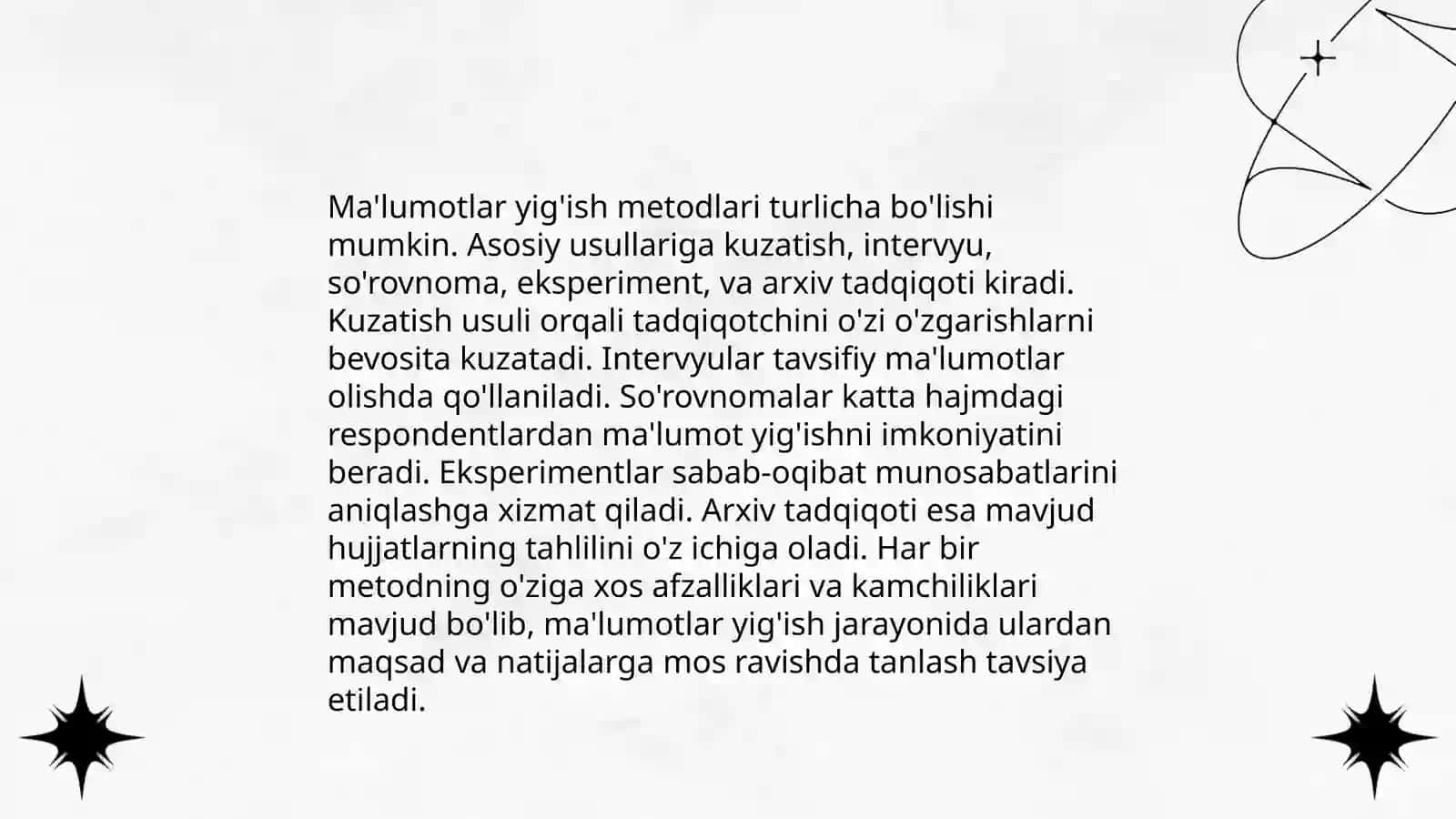 Statistik maʼlumotlarni tasvirlash metodlari 4