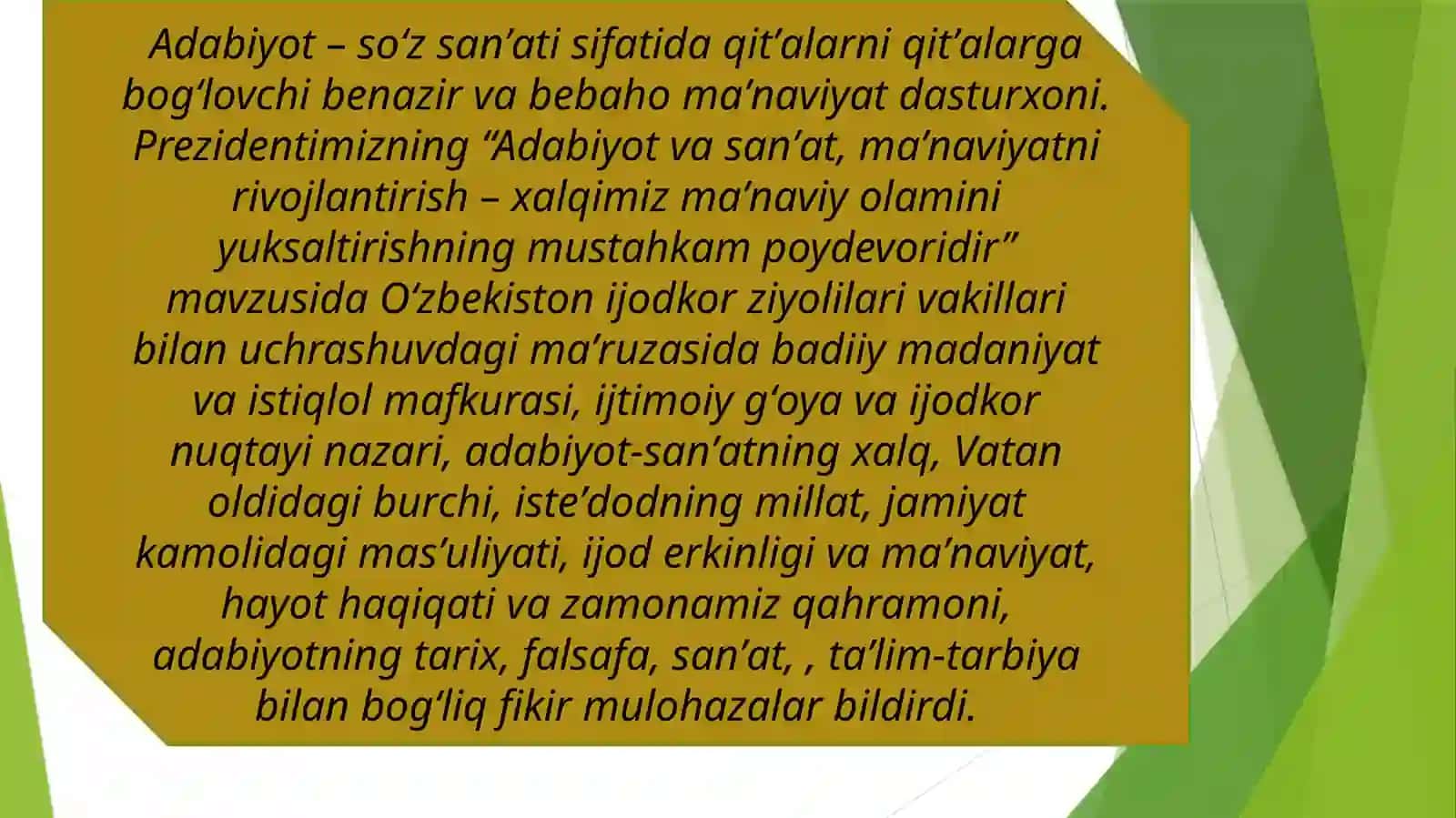 Hayot va adabiyot 4