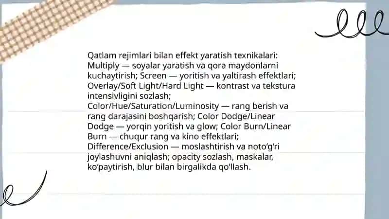 Rastrli grafik muharirda uskunalar yordamida maxsus effektlar yaratish 4