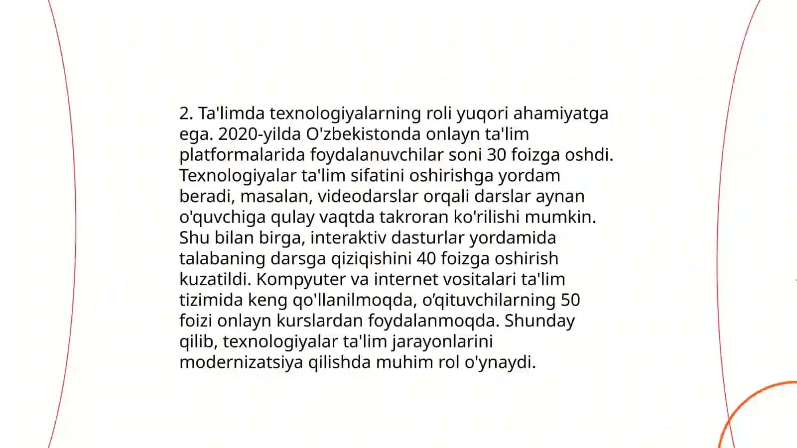 Texnologiya va uni o'qitish metodikasining umumiy masalalari 4