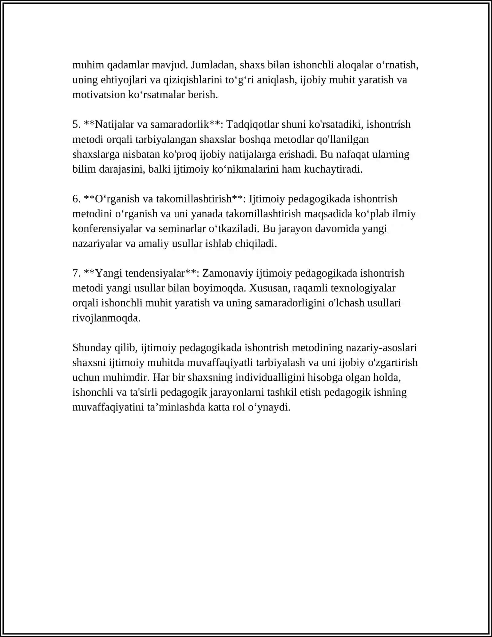 IJTIMOIY PEDAGOGIKADA ISHONTRISH METODI 4
