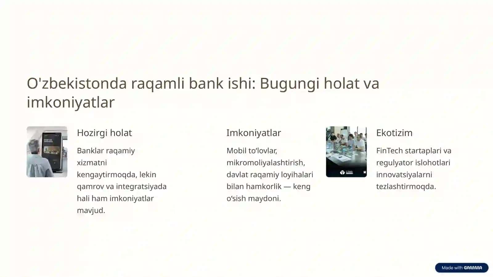 Bank sohasida raqamli transformatsiya: Kelajakka yo'l 4