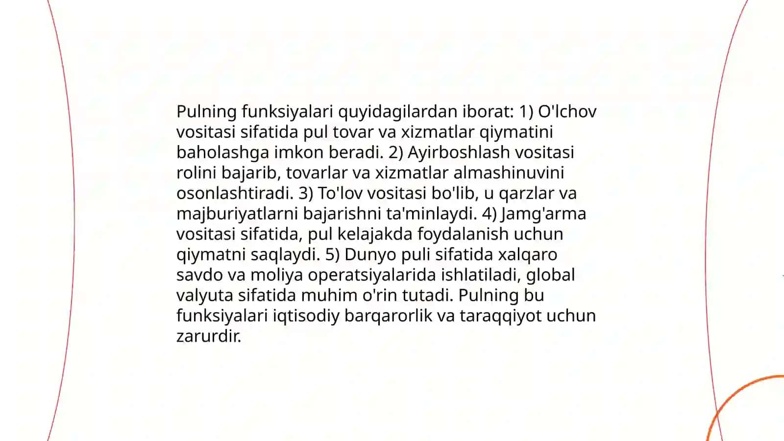 Pulning tarixi va evolutsiyasi 4