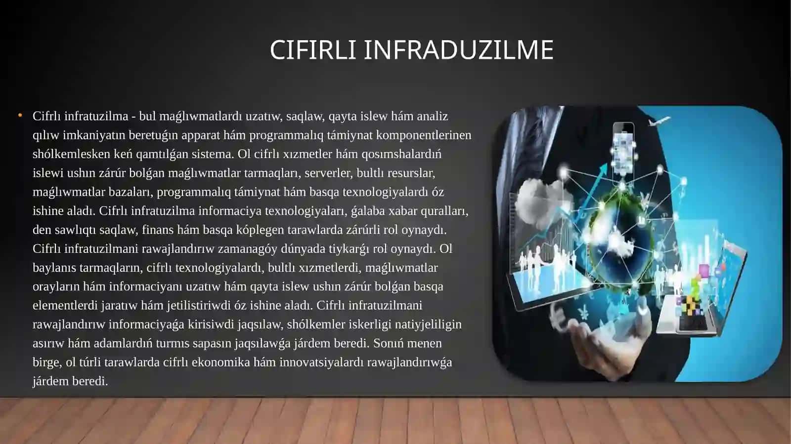 Xabar texnologiyalari ham prosesslerdim matematik modellestiriw 4