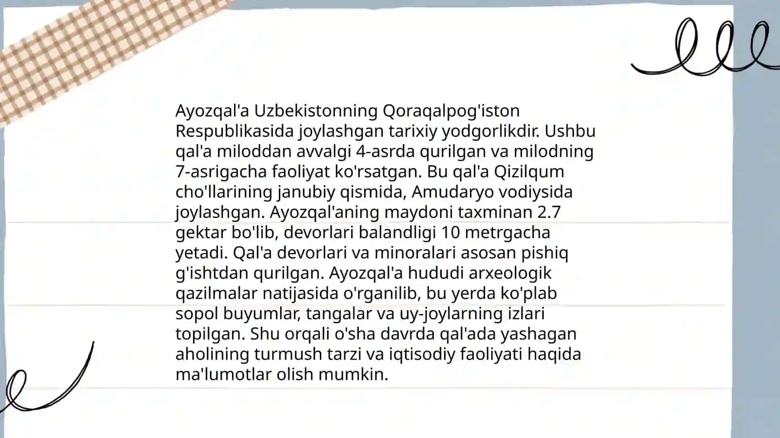 Ayozqala 4