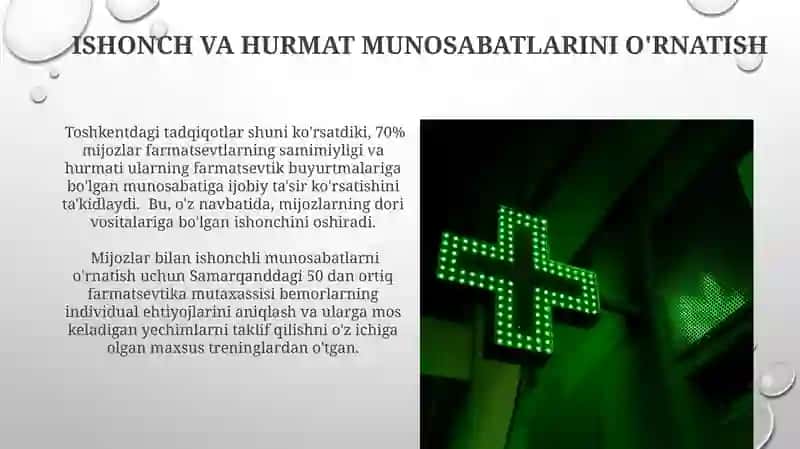 Muloqot va xizmat ko'rsatish sifati 4
